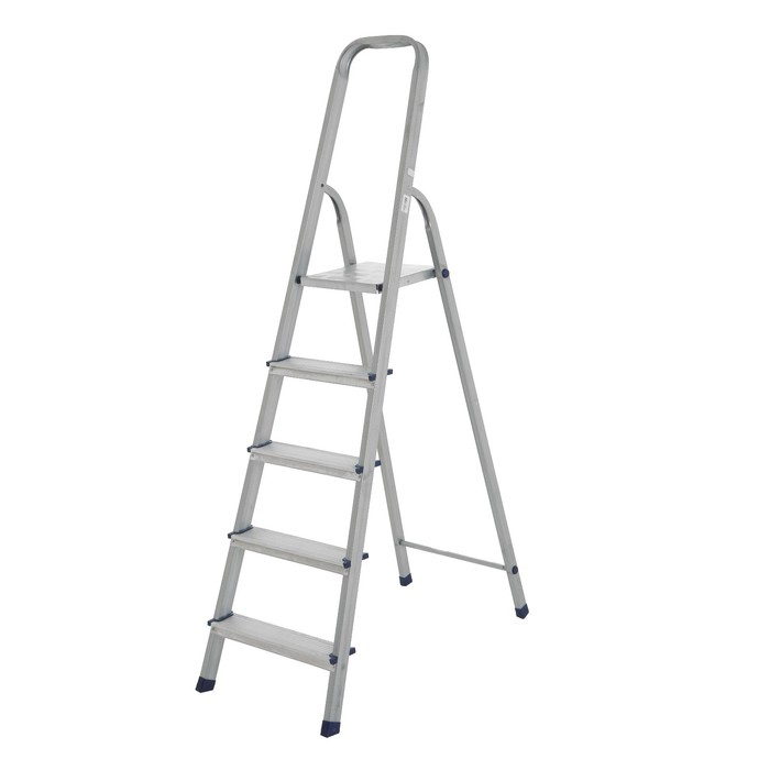 Стремянка ТУНДРА, оцинкованная, 5 ступеней Стремянка ТУНДРА, оцинкованная, 5 ступеней