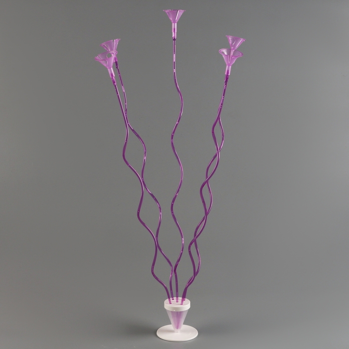 Набор «ВОЛНА», палочка+держатель+подставка, набор 5 шт., фиолетовый Набор «ВОЛНА», палочка+держатель+подставка, набор 5 шт., фиолетовый