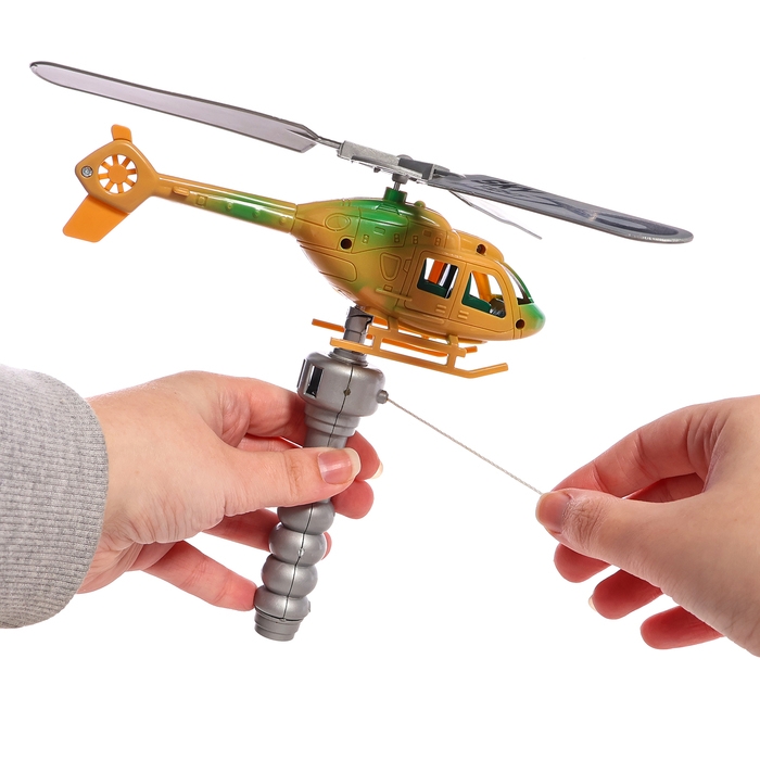 Вертолёт «Защитник», с запуском, цвет МИКС Вертолёт «Защитник», с запуском, цвет МИКС