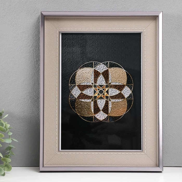 Фоторамка пластик формат А4 Фоторамка пластик формат А4 "Арети" серая 3,3х29,5х38 см