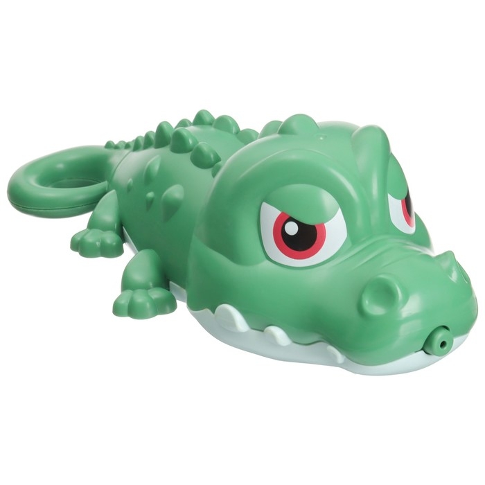 Водный пистолет «Крокодильчик: брызгалка», 18,5 см, 1 шт,цвет МИКС, Крошка Я Водный пистолет «Крокодильчик: брызгалка», 18,5 см, 1 шт,цвет МИКС, Крошка Я