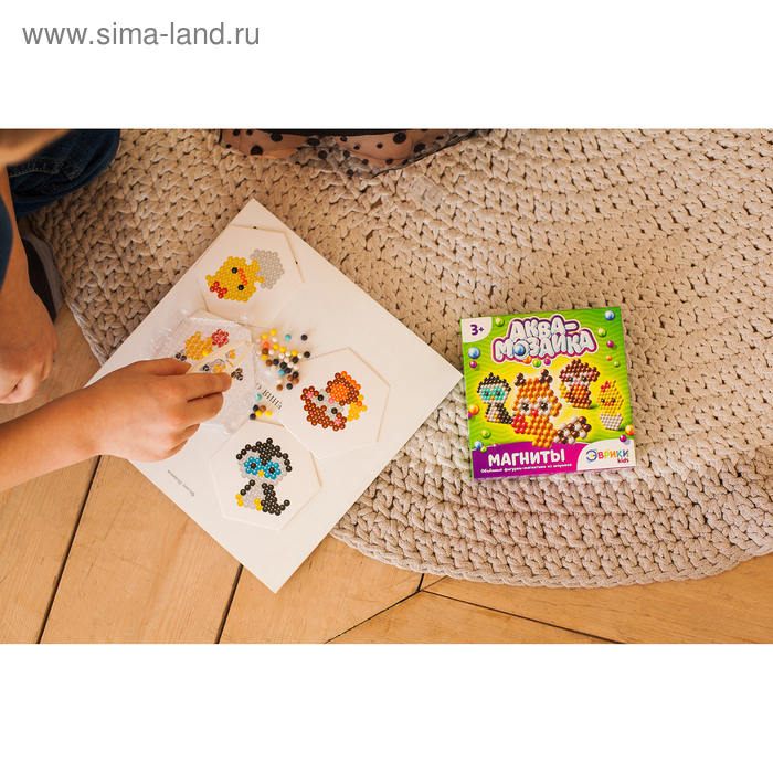 Аквамозаика для детей «Зверята»