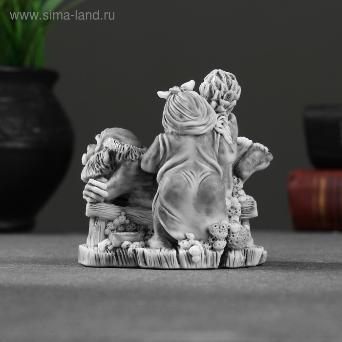 Сувенир  Сувенир "Дед и бабка В бане №1" 8см