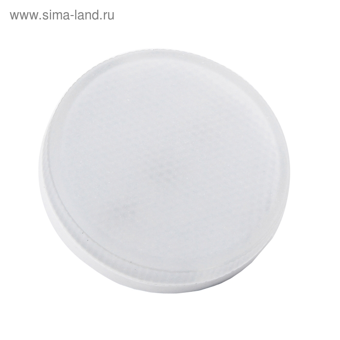 Лампа светодиодная Ecola Light, GX53, 6 Вт, 6400 K, 27x75 мм, матовое стекло Лампа светодиодная Ecola Light, GX53, 6 Вт, 6400 K, 27x75 мм, матовое стекло