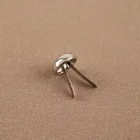 Ножки для дна сумки, 10×7 мм, 4 шт., цвет серебряный