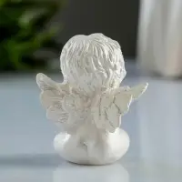 Фигурка гипс &laquo;Ангелок&raquo;, перламутровая, 5&times;5.5&times;4 см