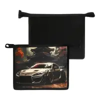 Папка для тетрадей А5 &laquo;Авто в лесу&raquo;, молния сверху, 230&times;190&times;50 мм