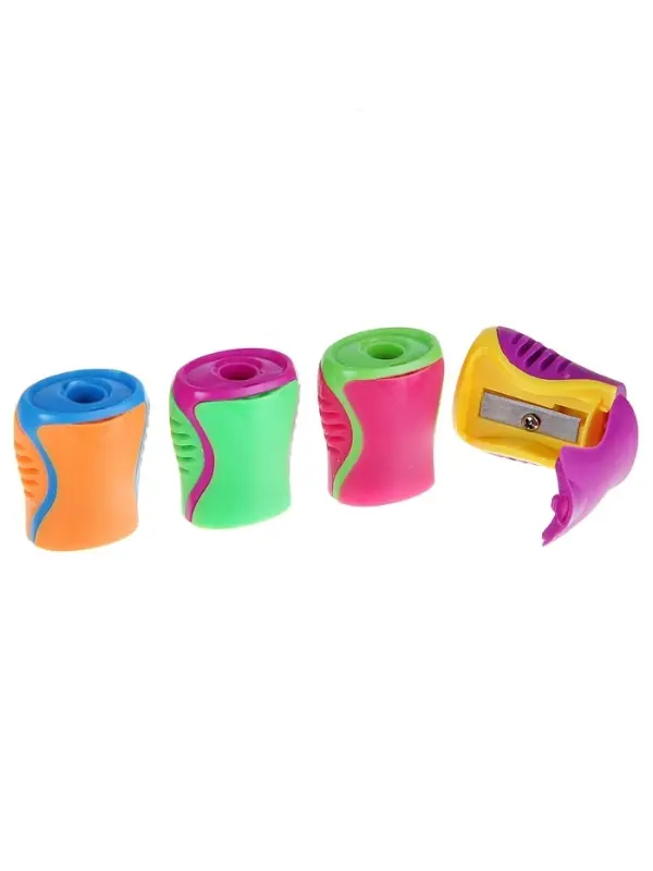 Точилка Calligrata &laquo;Классика&raquo;, с контейнером, МИКС