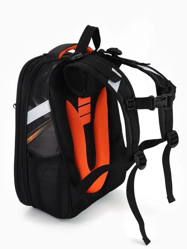 Рюкзак школьный для мальчика &laquo;Автомобиль&raquo;, Stavia, эргономичная спинка, 30&times;16&times;38 см, чёрный