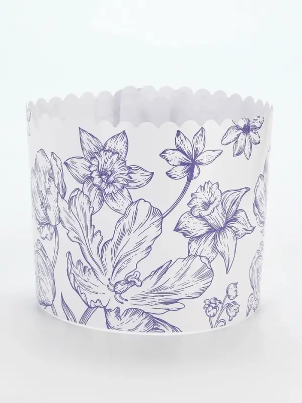 Форма ободок для кулича на Пасху &laquo;Цветы&raquo;, 41.6&times;10 см