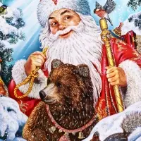 Подарочная новогодняя коробка «Зимняя сказка», для сладких подарков, 16.8×7×25 см