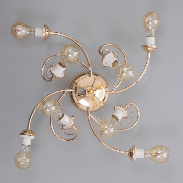 Люстра Люстра "Венда" бп 8х40Вт Е27 Золото МОДЕЛЬ: 2800089