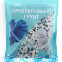 Мраморная крошка &laquo;Пижон Аква&raquo;, фр. 2-5 мм, лагуна, 800 г