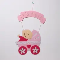 Украшение на гендер пати &laquo;Подвеска It's a Girl&raquo;, 32&times;32&times;43 см