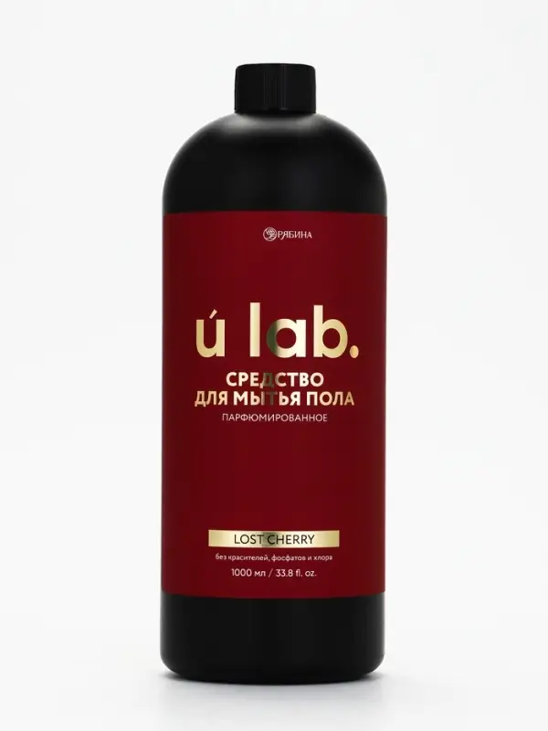 Средство для мытья пола парфюмированное, аромат Lost Cherry, 1000 мл, ULAB