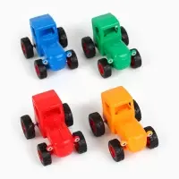 Игрушка трактор инерционный, набор 4 шт.