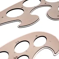 Лекало набор 3 штуки