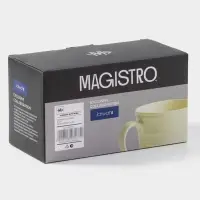 Набор кружек Magistro Jarwah Lugerne, 390 мл, 12.5&times;9.2&times;10.7 см, 2 шт., фарфор, молочный