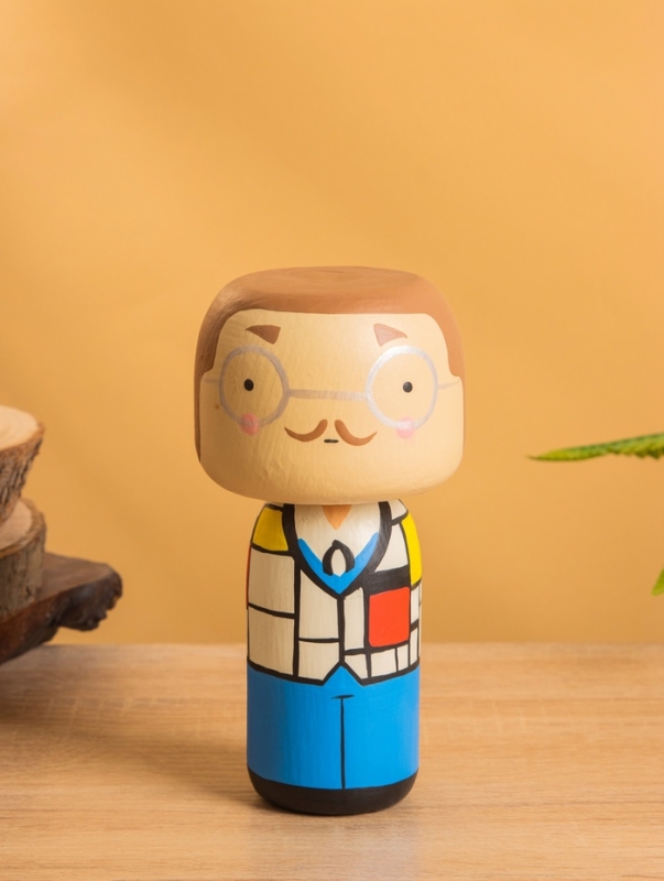 Деревянная кукла кокеши «Пит», 8×7.5×16 см Деревянная кукла кокеши «Пит», 8×7.5×16 см