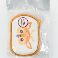 Мочалка детская для купания Доляна &laquo;Оленёнок&raquo;, 12&times;8 см, коричневая