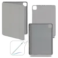Чехол-книжка iPd Air 13 (2024) Smart case (Pencil) Light Grey №9