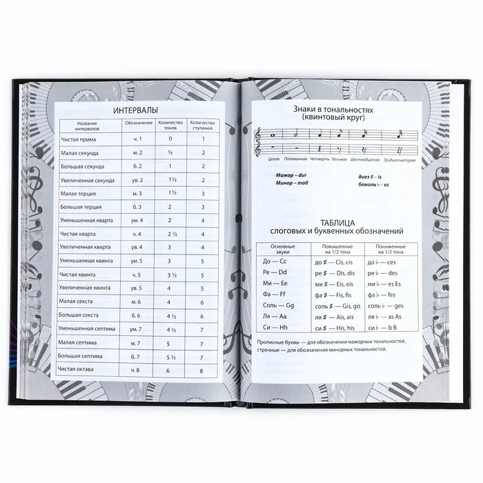 Дневник для музыкальной школы твердая обложка 40 л. &laquo;Клавиши&raquo;
