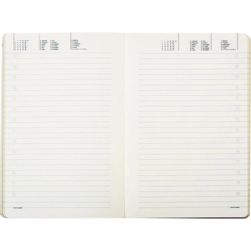 Ежедневник недатированный А5, 136л, MEGAPOLIS FLEX желтый 3-531/14