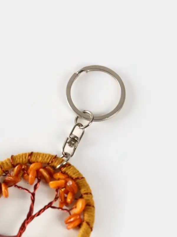 Брелок ловец снов Брелок ловец снов "Древо" 19 см, цв. бежевый