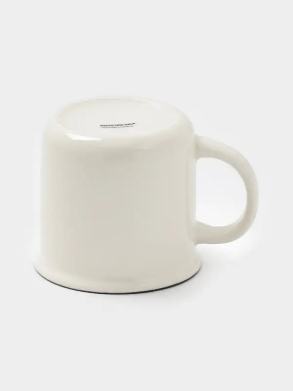 Кружка новогодняя Доляна «Елочка», фарфор, белая Кружка новогодняя Доляна «Елочка», фарфор, белая