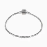 Основа для браслета &laquo;Бусинка&raquo;, цвет серебро, 20 см