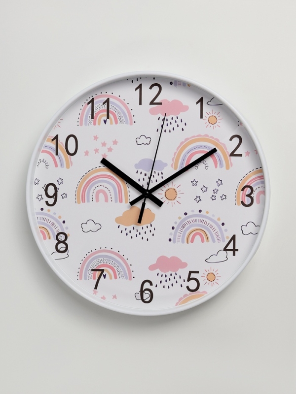 Часы настенные детские «Погода», плавный ход, d-25 см Часы настенные детские «Погода», плавный ход, d-25 см