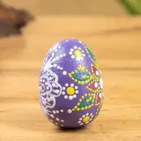 Сувенир "Яичко" дерево 5х5х6 см Сувенир "Яичко" дерево 5х5х6 см