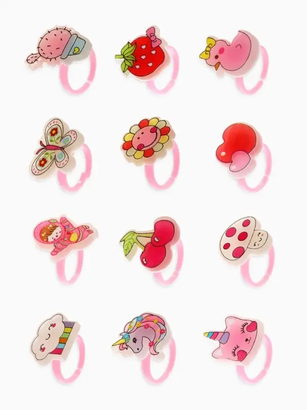 Кольцо Выбражулька &laquo;Зверюшки&raquo;, форма МИКС, безразмерное, МИКС