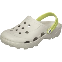 Сабо женские EVART Ола дымчато-серый/салатовый р.39