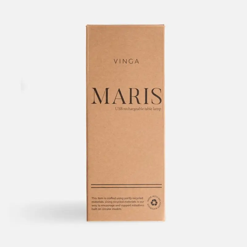 Настольная лампа Maris, серебристая