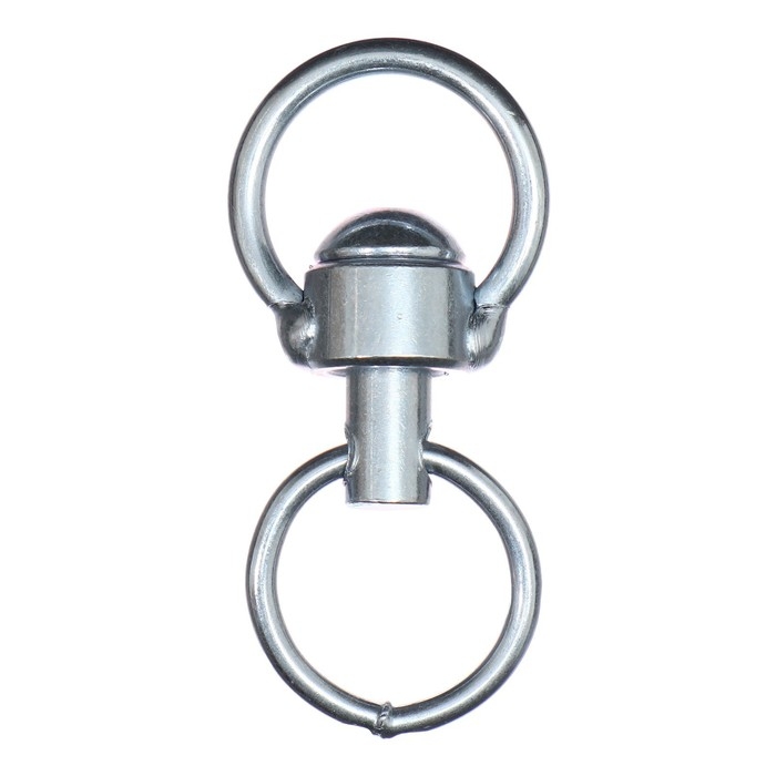 Вертлюг с кольцом, малый,(дл. 6 см, ширина-3 см, дл. кольца 3,7 см, толщина проволоки 0,3 см) Вертлюг с кольцом, малый,(дл. 6 см, ширина-3 см, дл. кольца 3,7 см, толщина проволоки 0,3 см)