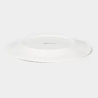 Тарелка новогодняя Доляна «Волшебная сказка», d=25.2 см, фарфор, белая Тарелка новогодняя Доляна «Волшебная сказка», d=25.2 см, фарфор, белая