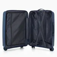 Чемодан на колёсах, 24", кодовый замок, 40&times;24&times;65 см, синий