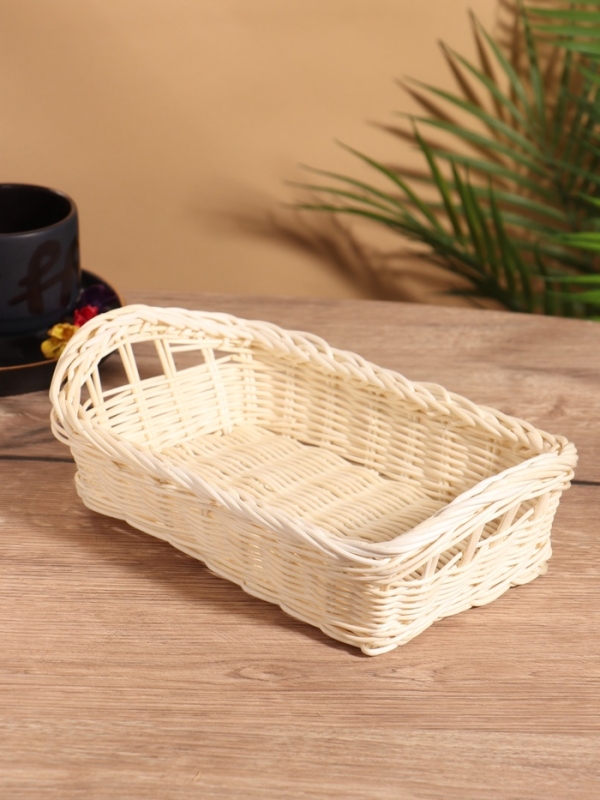 Корзина плетеная 23x16x8 см, ротанг