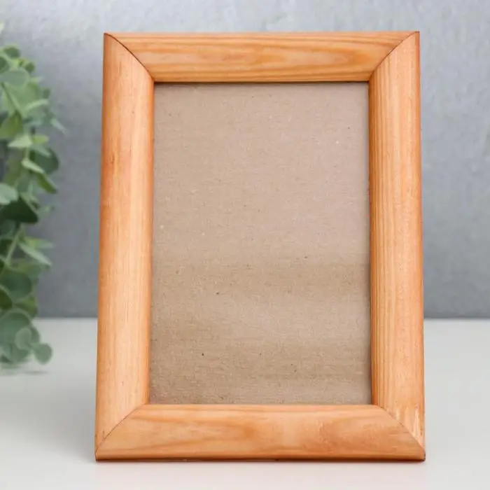 Фоторамка 10х15 см орех  (стекло)