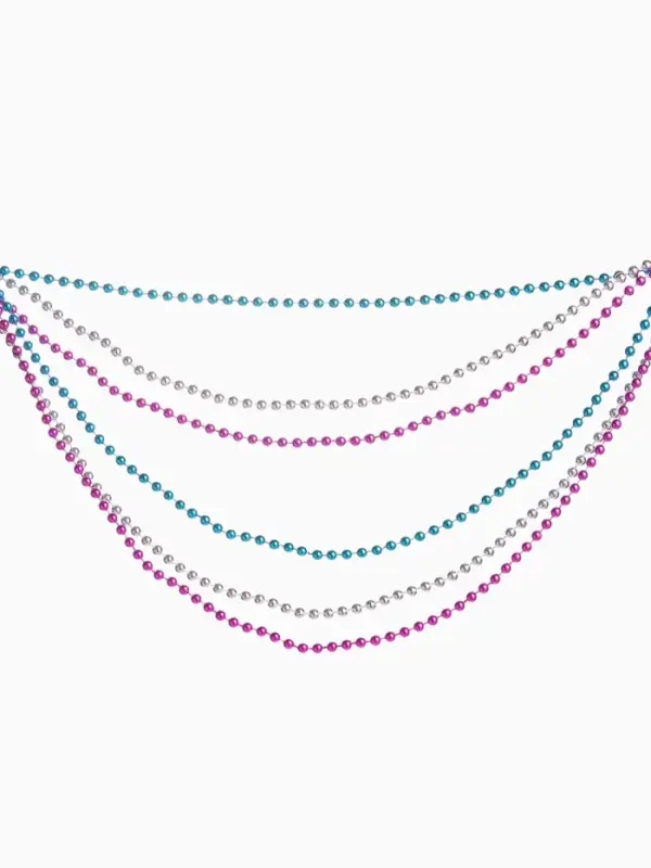 Бусы на ёлку &laquo;Разноцветные шарики&raquo;, длина 2.7 м, d=5 мм, МИКС