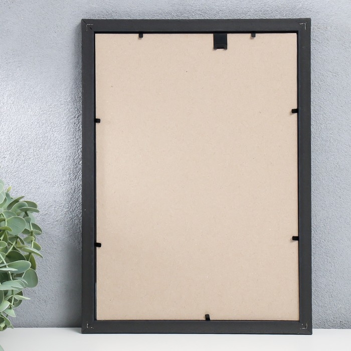 Фоторамка пластик Фоторамка пластик "Камея" 21х30 см, чёрный