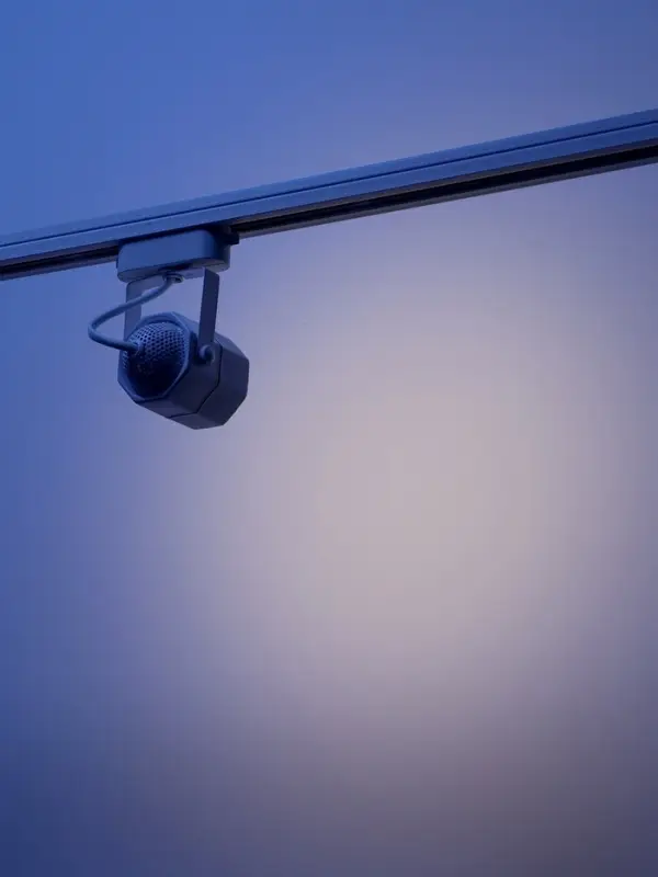 Трековый светильник Luazon Lighting под лампу Gu10, восьмигранный, белый