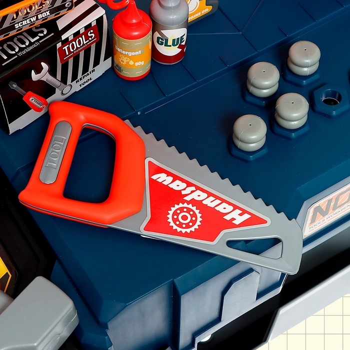 Игровой модуль 2 в 1 «Чемодан мастера», 65 элементов Игровой модуль 2 в 1 «Чемодан мастера», 65 элементов