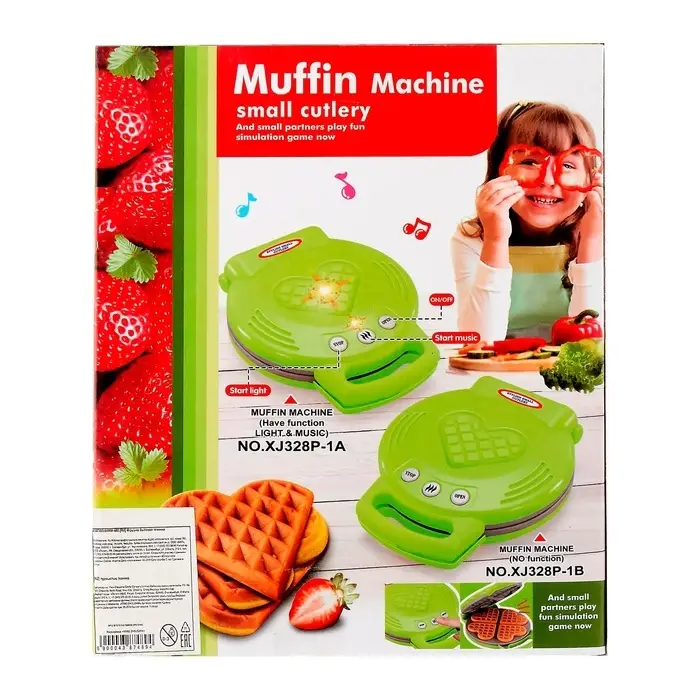 Бытовая техника &laquo;Вафельница&raquo;, свет, звук