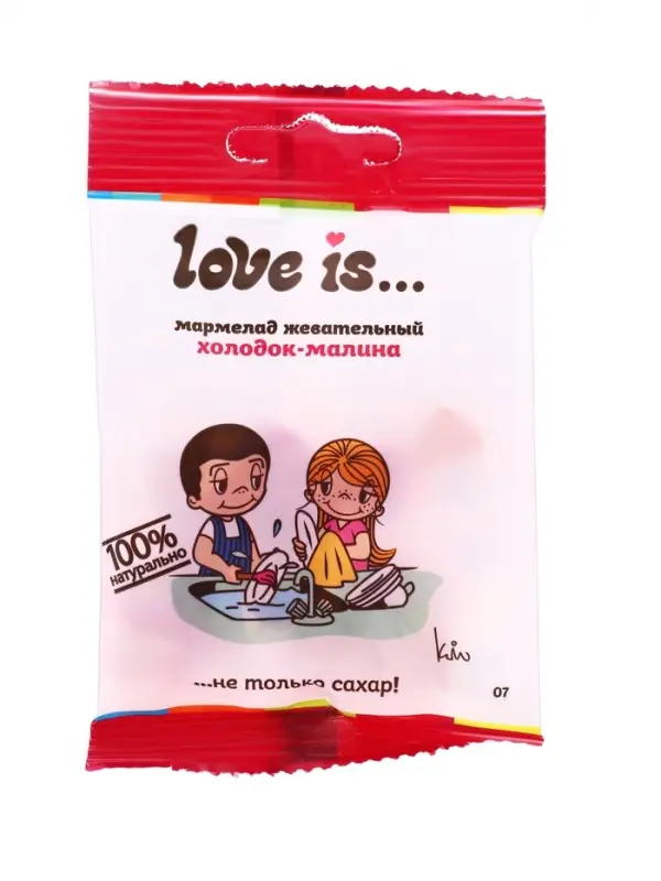 Мармелад Love Is &laquo;ЖуйМиксик&raquo;, холодок-малина, 20 г