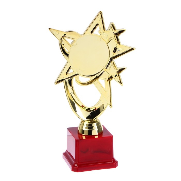 Наградная фигура «Звезда» B, подставка пластик красная, 21 х 12 х 7,5 см Наградная фигура «Звезда» B, подставка пластик красная, 21 х 12 х 7,5 см