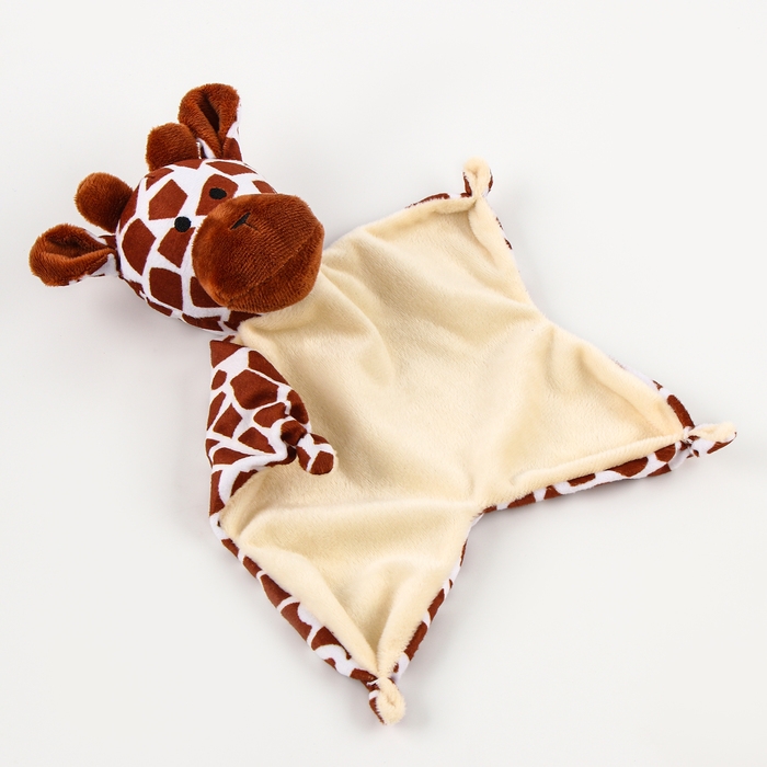 Набор подарочный: Комфортер 27 см + плед 71х125 см, «Жираф» Набор подарочный: Комфортер 27 см + плед 71х125 см, «Жираф»