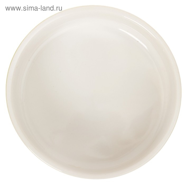 Миска керамическая  Миска керамическая "Полоски" 200 мл,  10,5 х 4 см, терракотовая