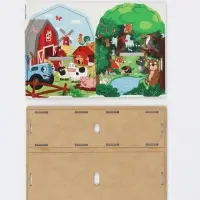 Сортер &laquo;Животные леса и фермы&raquo; Синий трактор